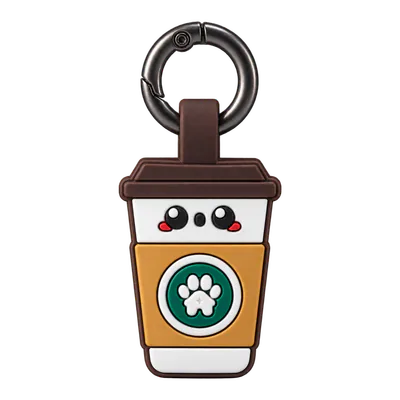 Coffee Cat Smart ID Tag (No Subscription)