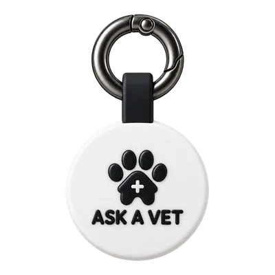 White Cat Smart ID Tag (No Subscription)