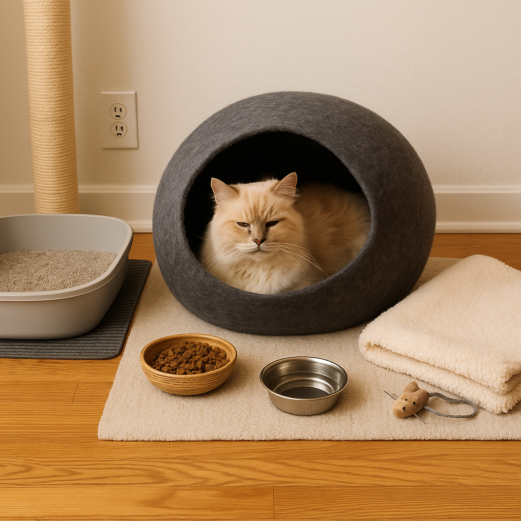 How to Set Up a Healing Zone for Post-Op or Arthritic Cats (Vet-Approved Recovery Tips)