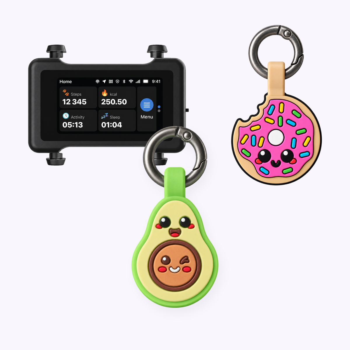 Safety & Tracking: the Cat GPS Tracker with the Avocado and Donut Cat Smart ID Tags