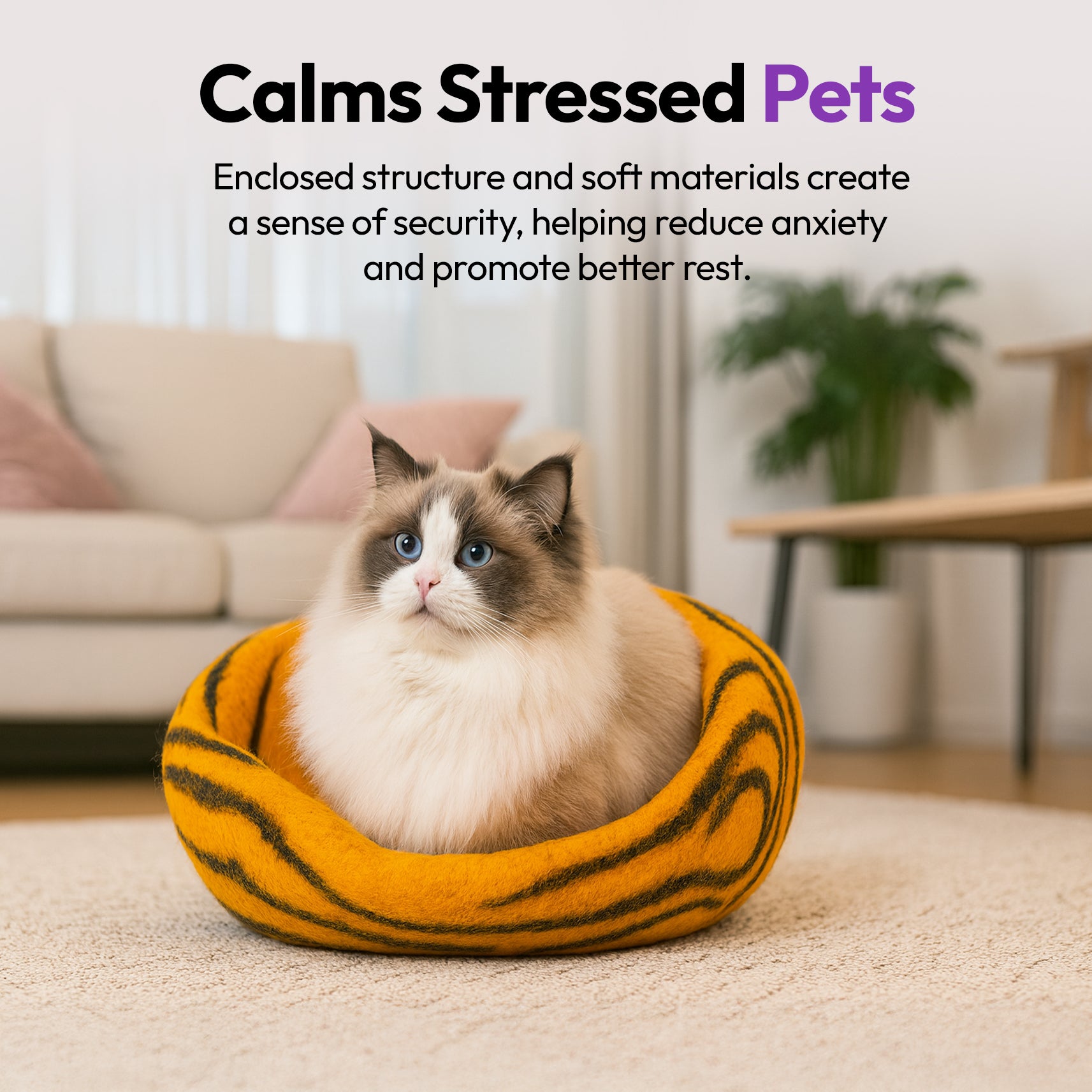 Cueva artesanal de lana merina (Tigre)