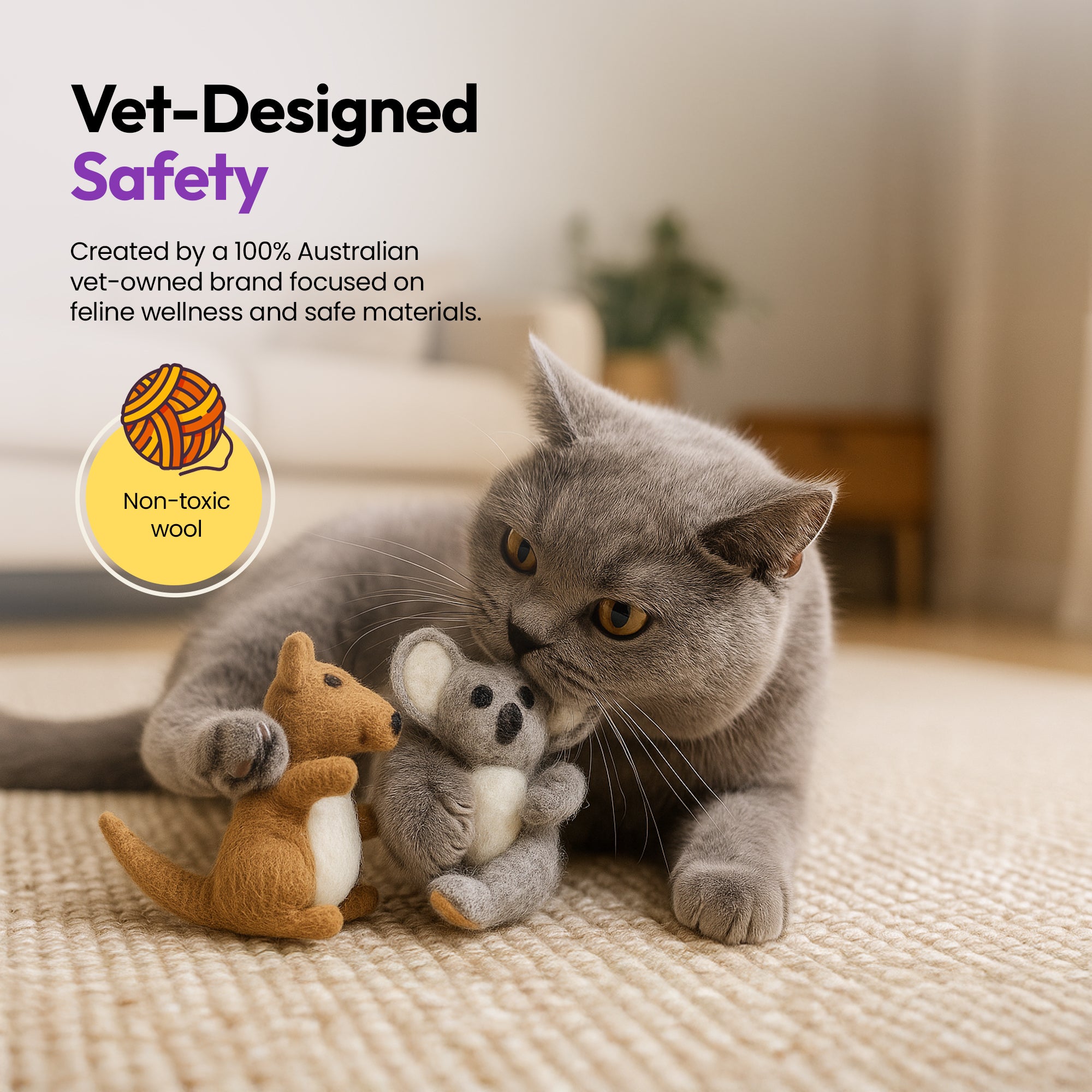 手工澳洲双人踢脚玩具套装