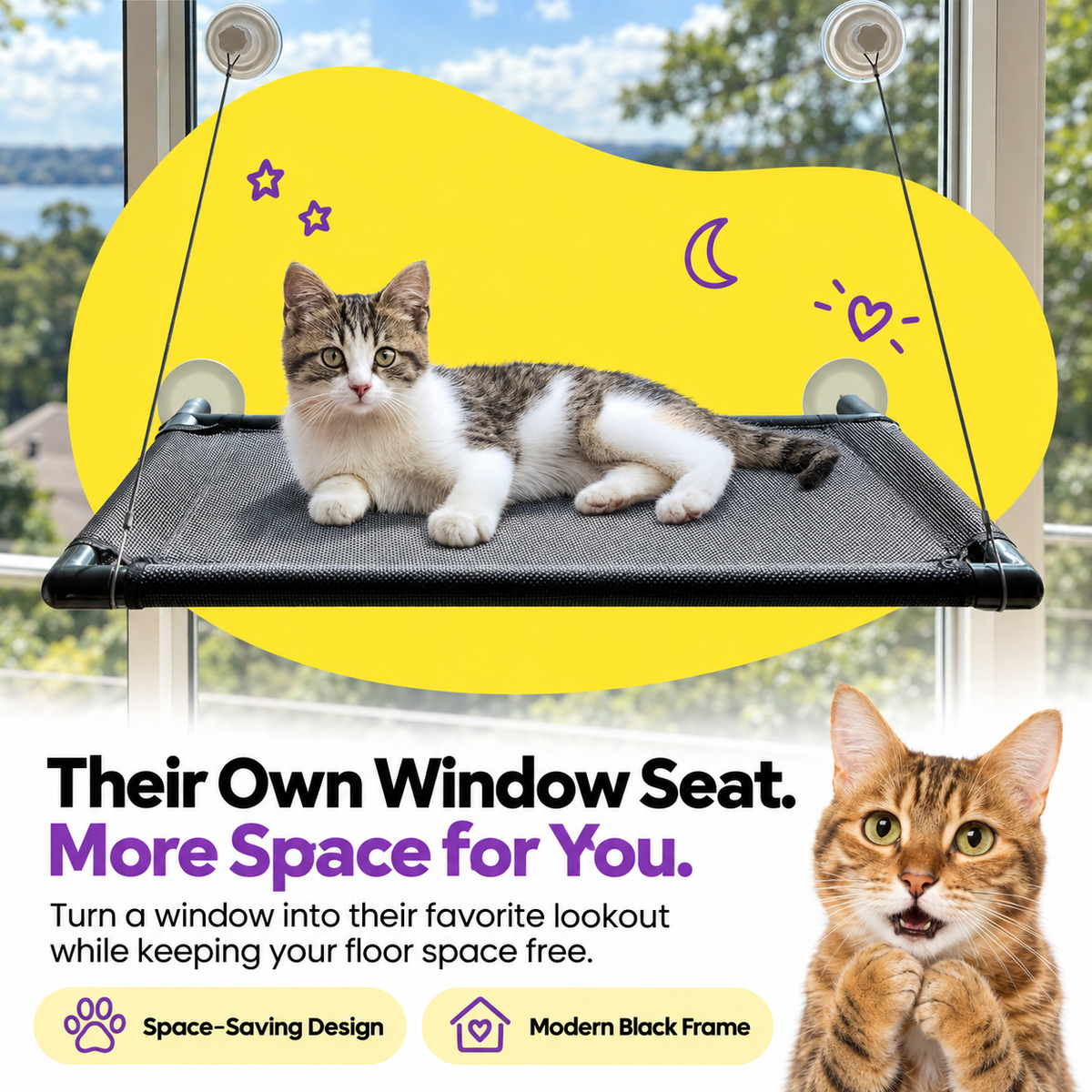 Hamac pour chat Hang & Chill