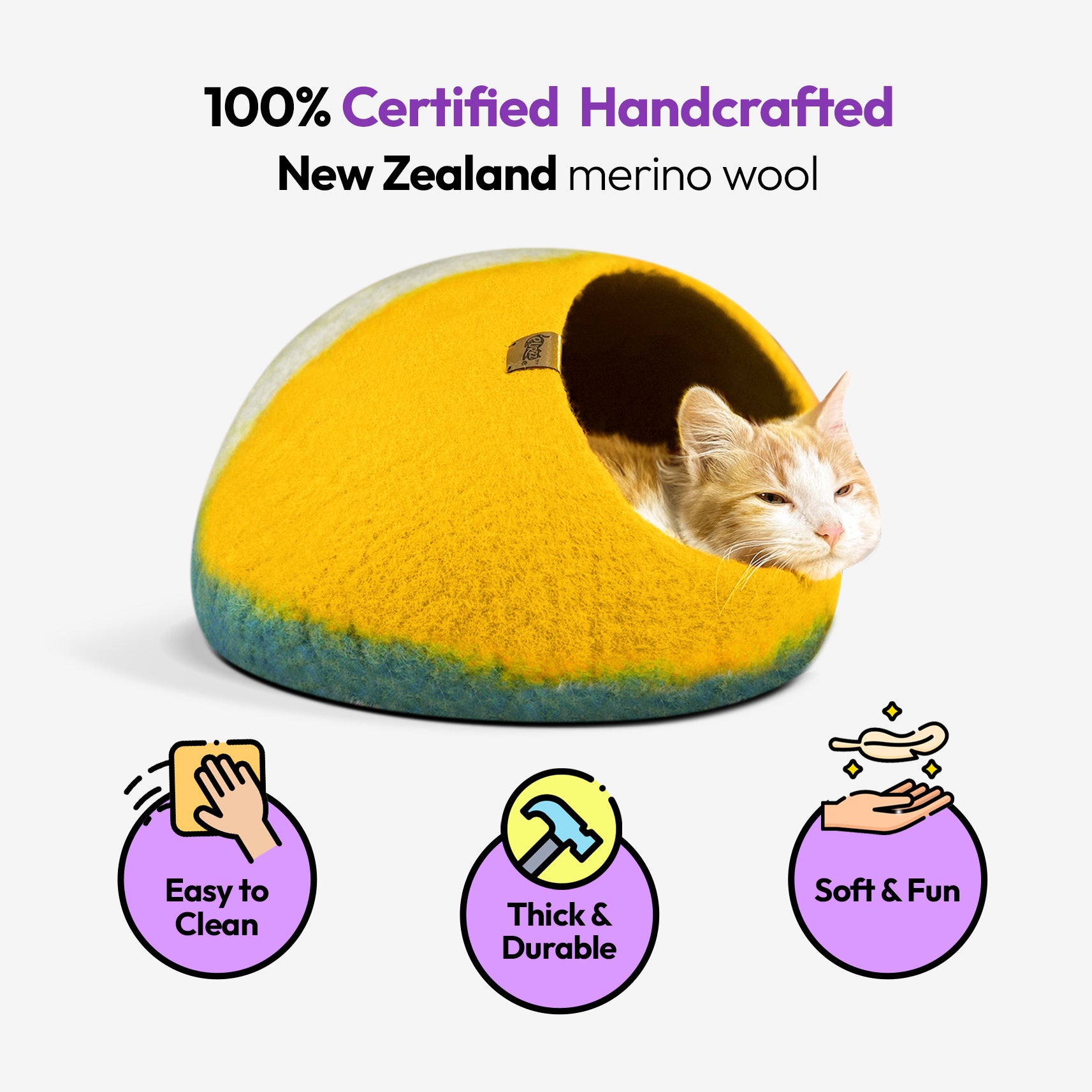 手作りメリノウールの洞窟（グレートバリアリーフ）