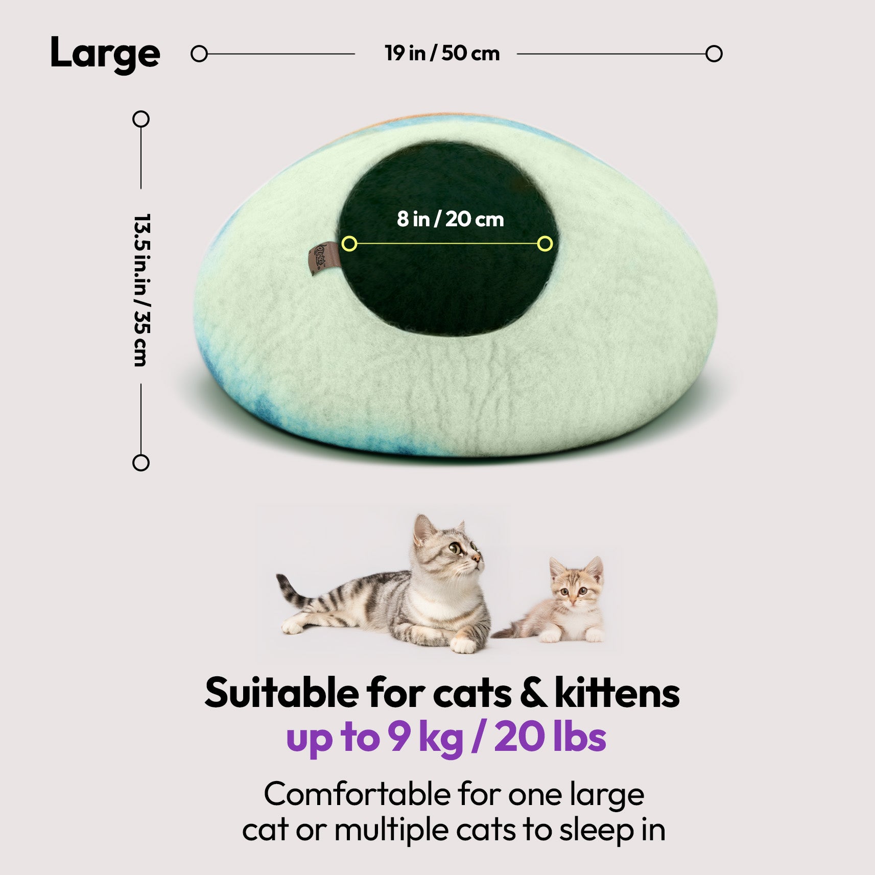 手作りメリノ羊毛の洞窟（シドニー）