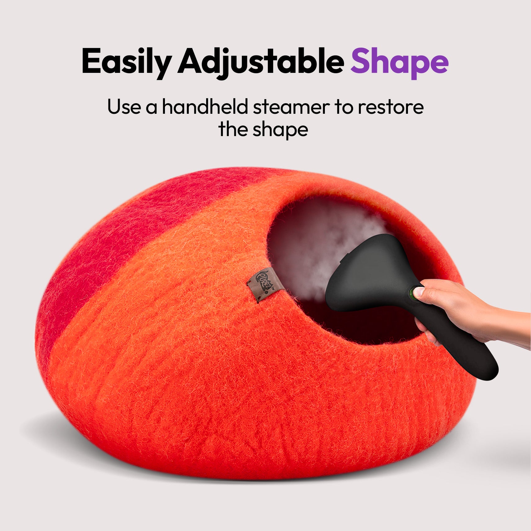 手作りメリノ羊毛の洞窟（ウルル）