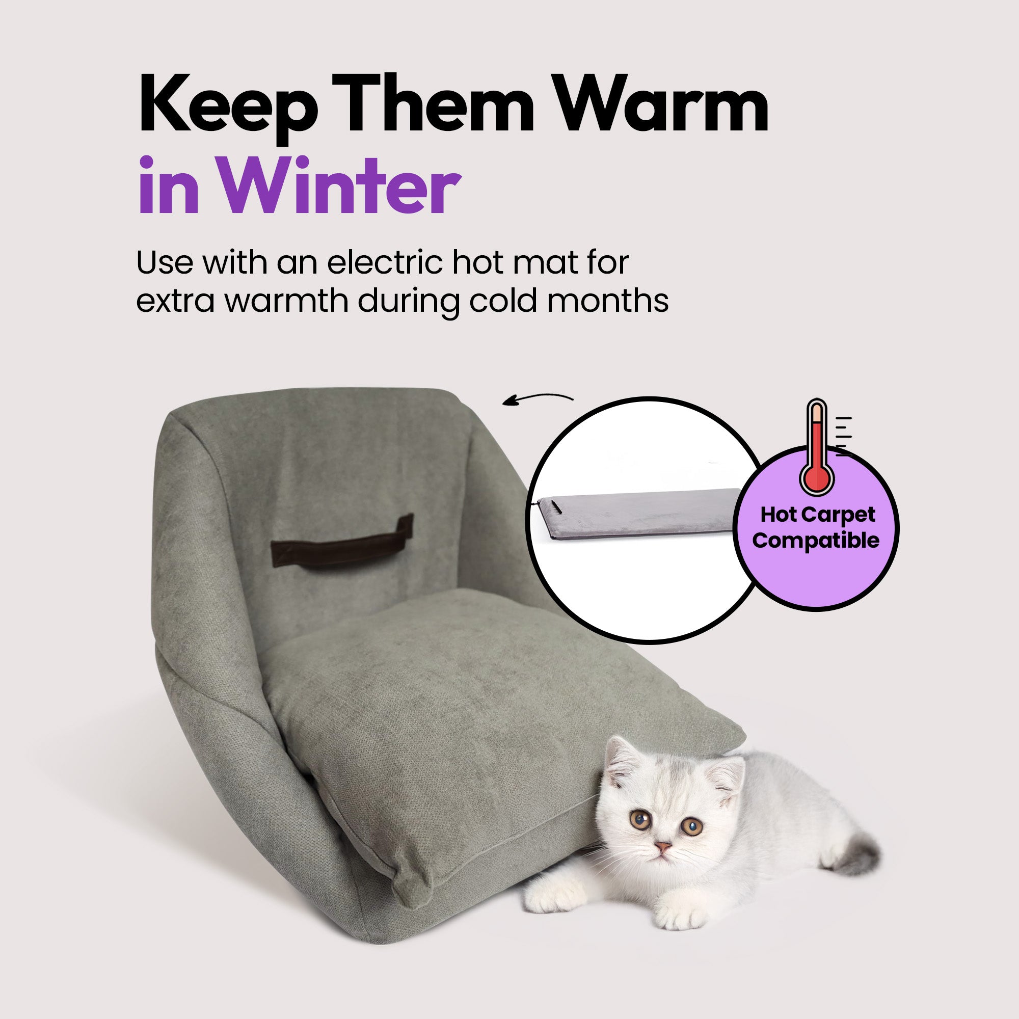 Escondite Urbano para Gatos Cubo