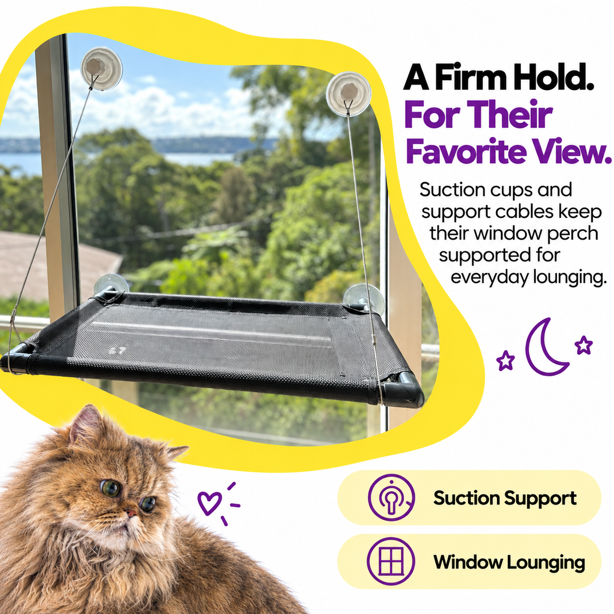 Hamac pour chat Hang & Chill