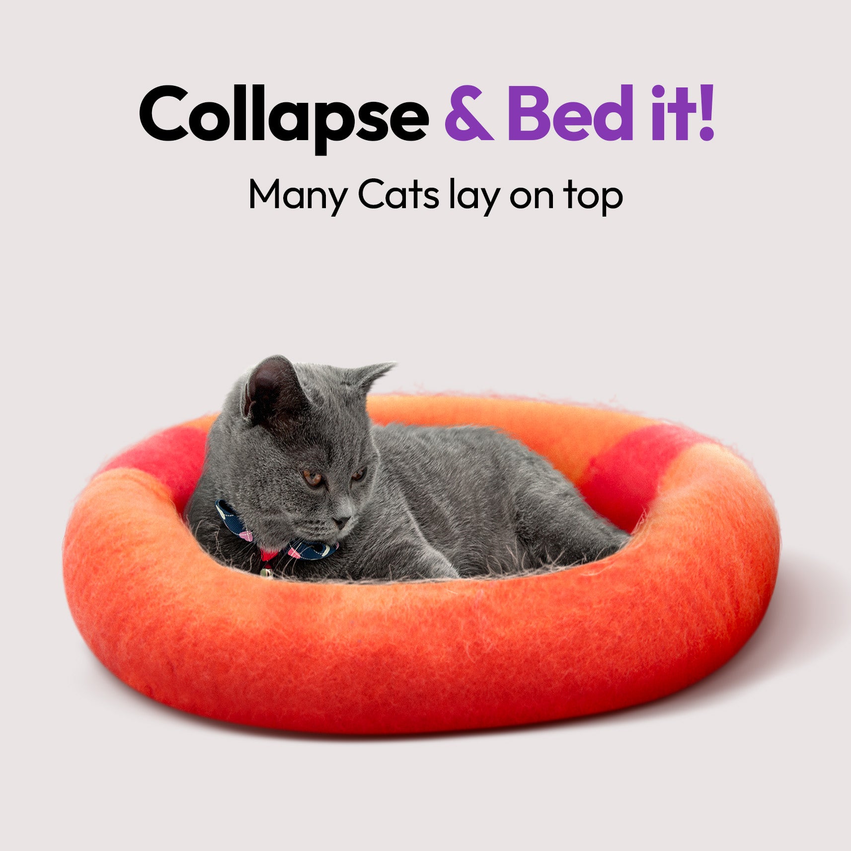 手作りメリノ羊毛の洞窟（ウルル）