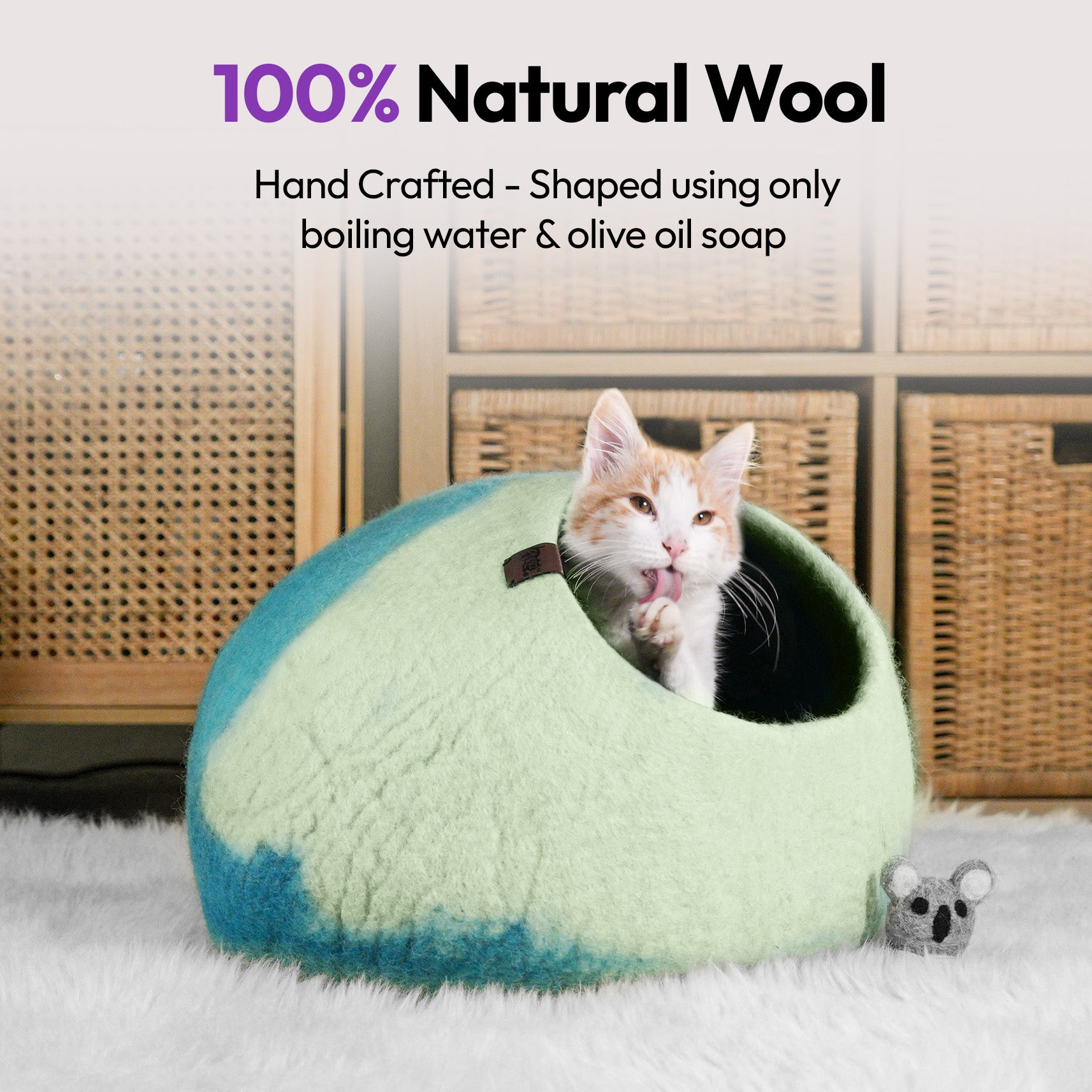 手作りメリノ羊毛の洞窟（シドニー）