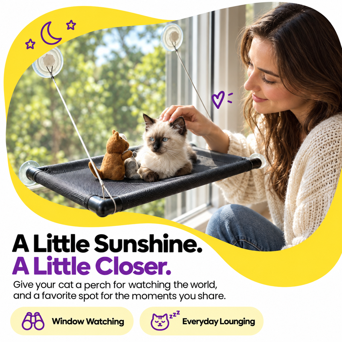Hamac pour chat Hang & Chill