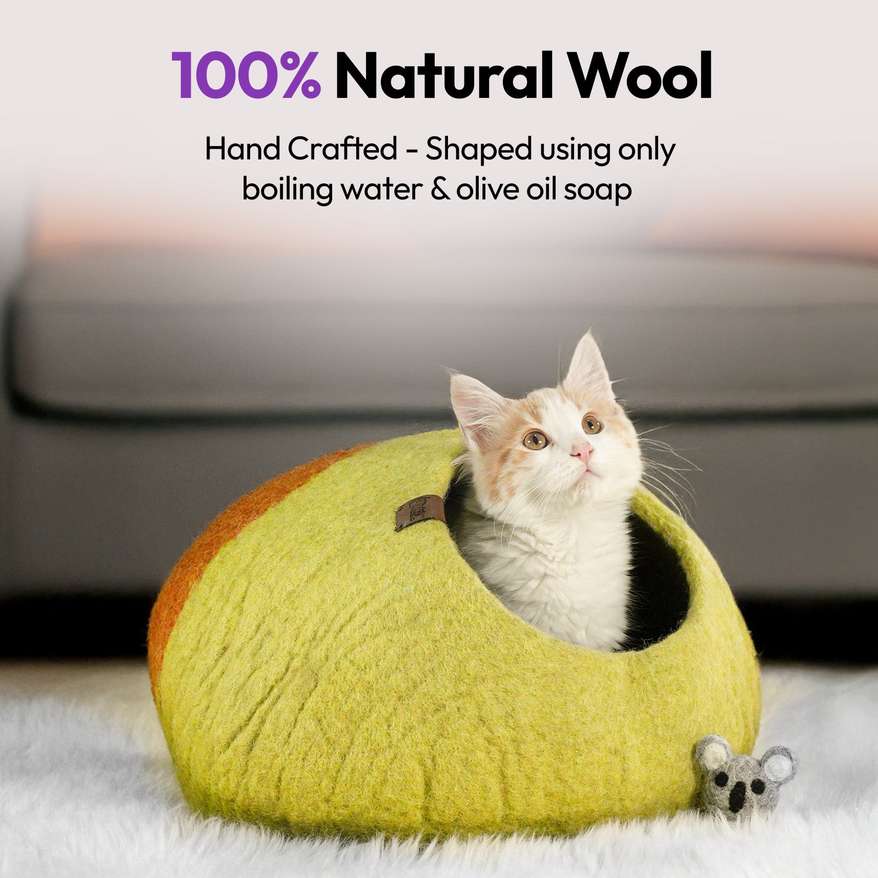 手作りメリノウールの洞窟（グレートバリアリーフ）