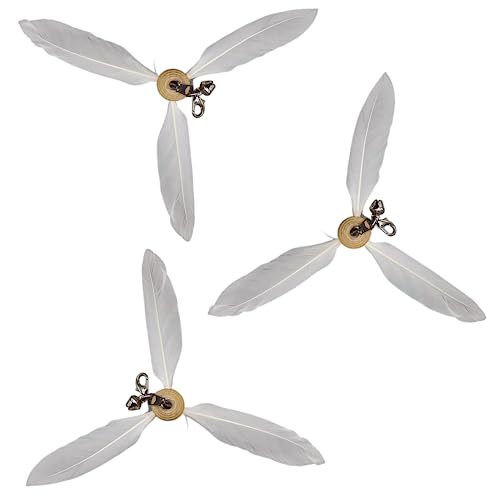 Cockatoo Helicopter Feather Replacement Toys (3 Pack)