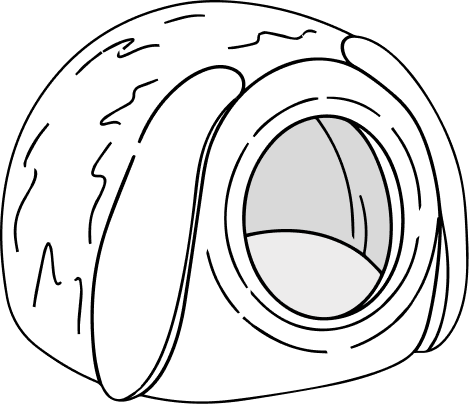 Size Guide for Bunny Cat Cave Bed