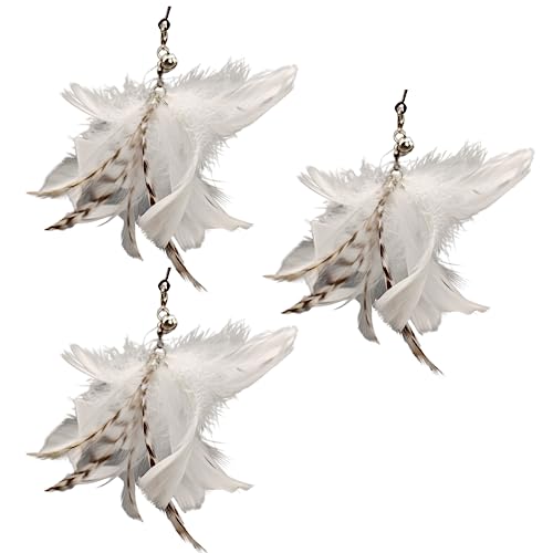 Kookaburra Jingle Jangle Feather Replacement Toys (3 Pack)