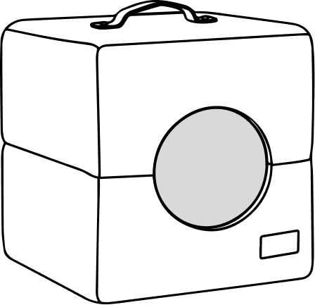 Size Guide for 3-In-1 Cube Cave