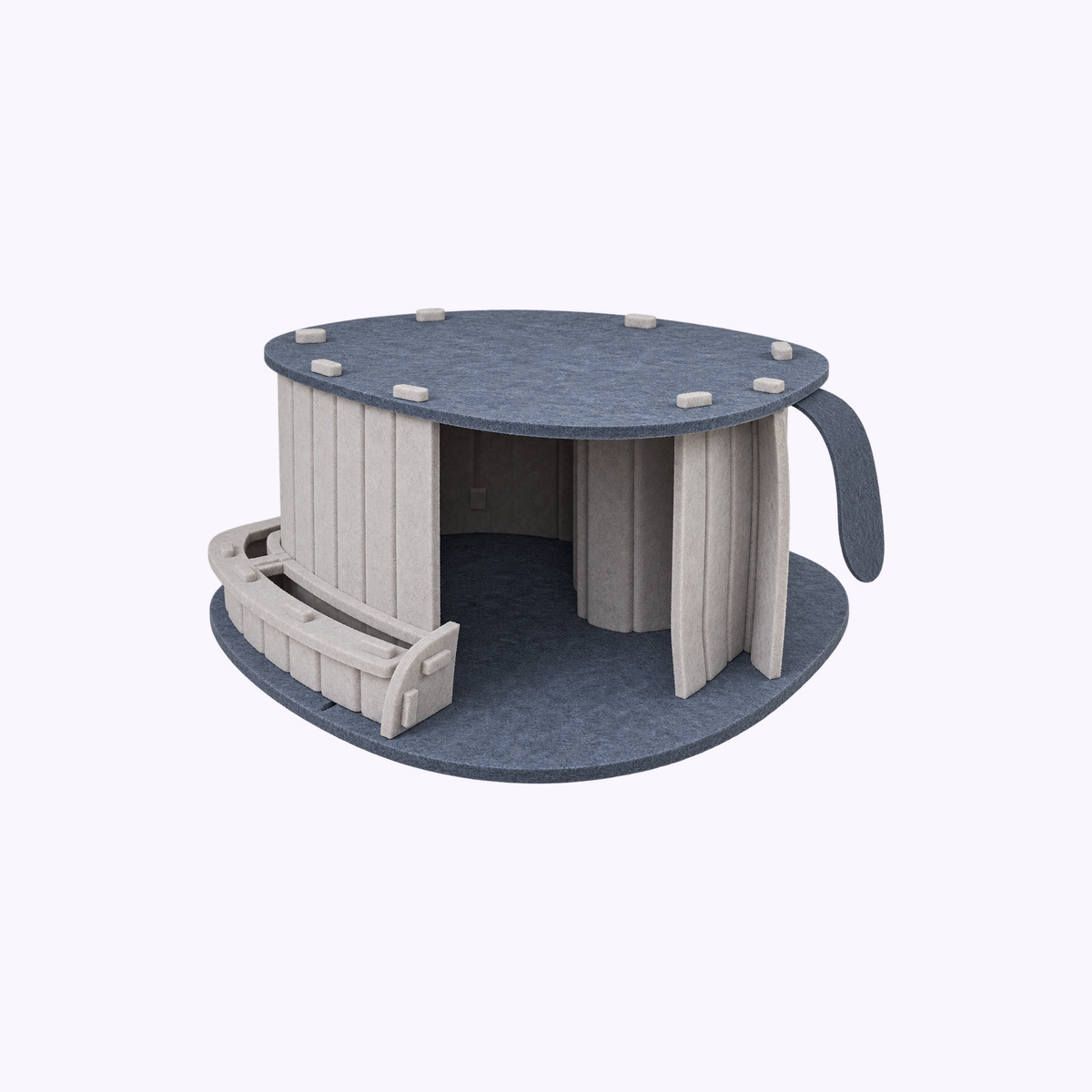 Grey | Catception Cave: illustration of the Catception Cave in Grey