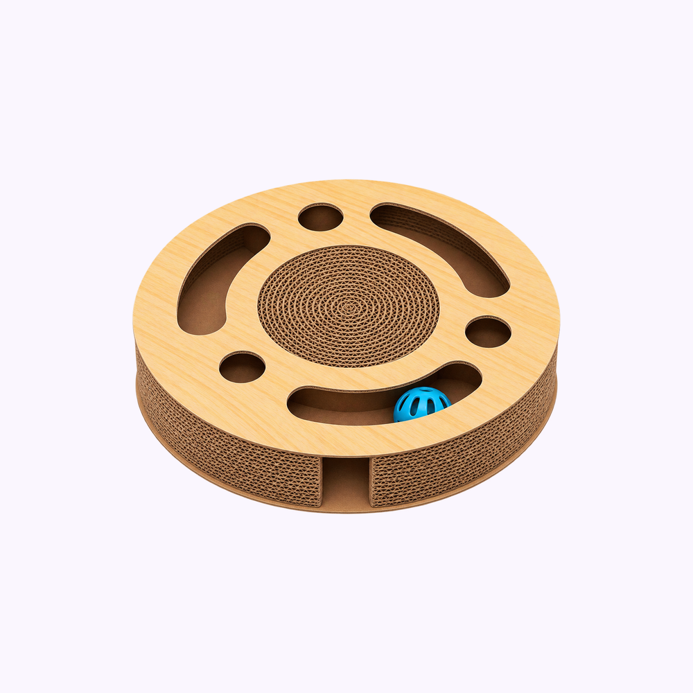 Round | Spin & Scratch Scratcher: illustration of the Spin & Scratch Scratcher in Round