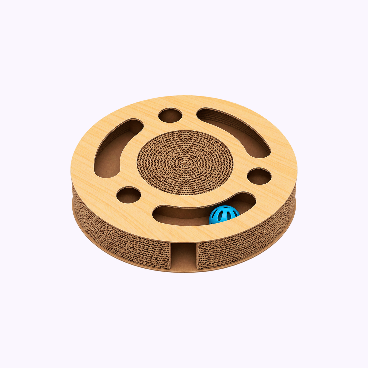 Round | Spin & Scratch Scratcher: illustration of the Spin & Scratch Scratcher in Round