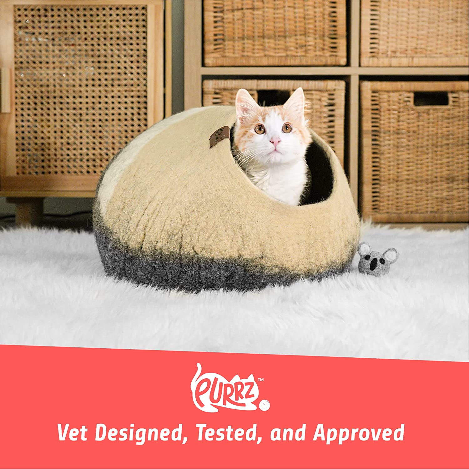 Cat snuggle outlet bed