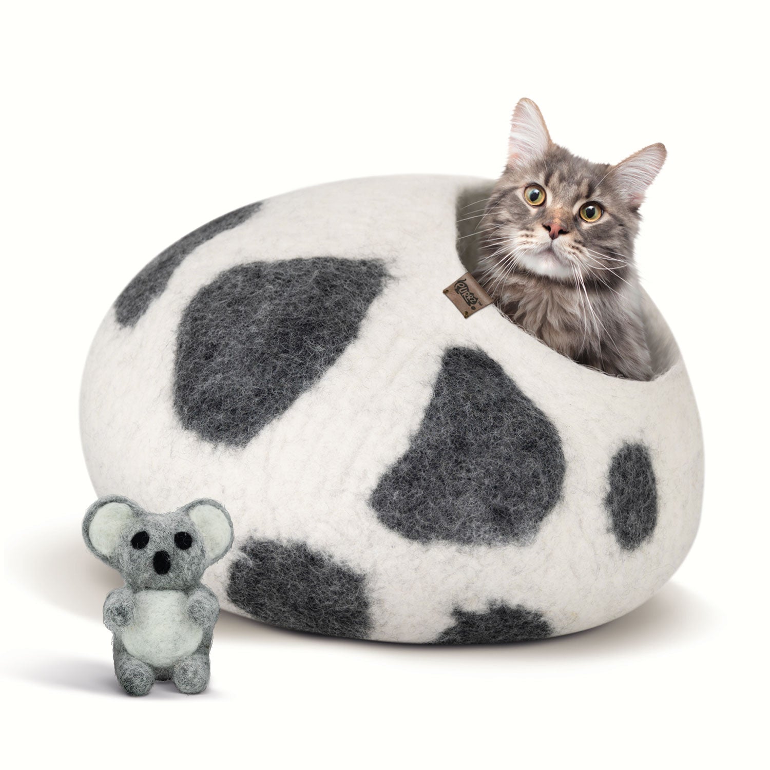 Cow Black White